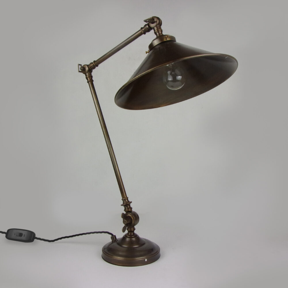 Adjustable Brass Table Lamp Brochure