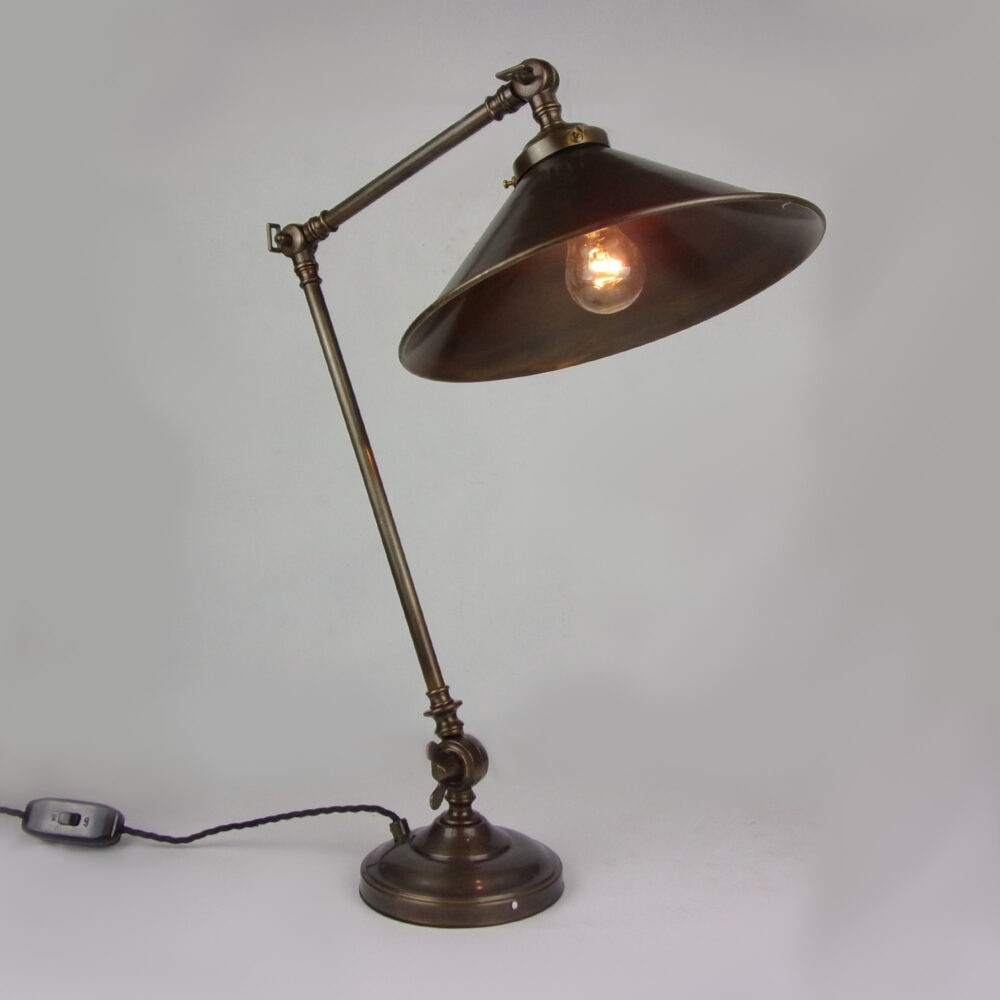 Adjustable Brass Table Lamp Brochure