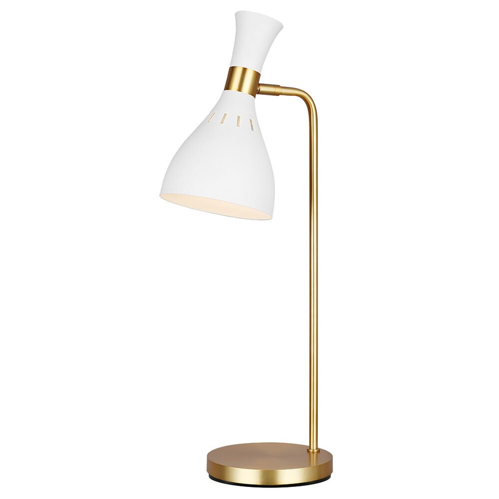 Black & Gold Table Lamp Table & Floor