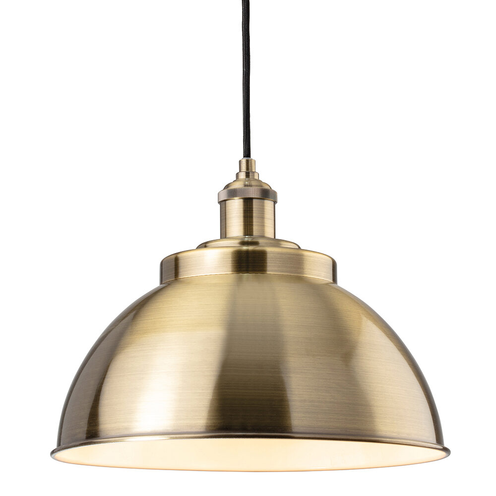 Antique Brass Flexi Wall Light with USB Lighting