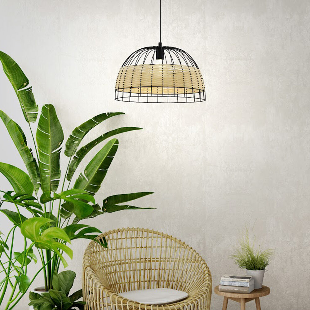 Matt Black Cage Floor Lamp Floor Lamps