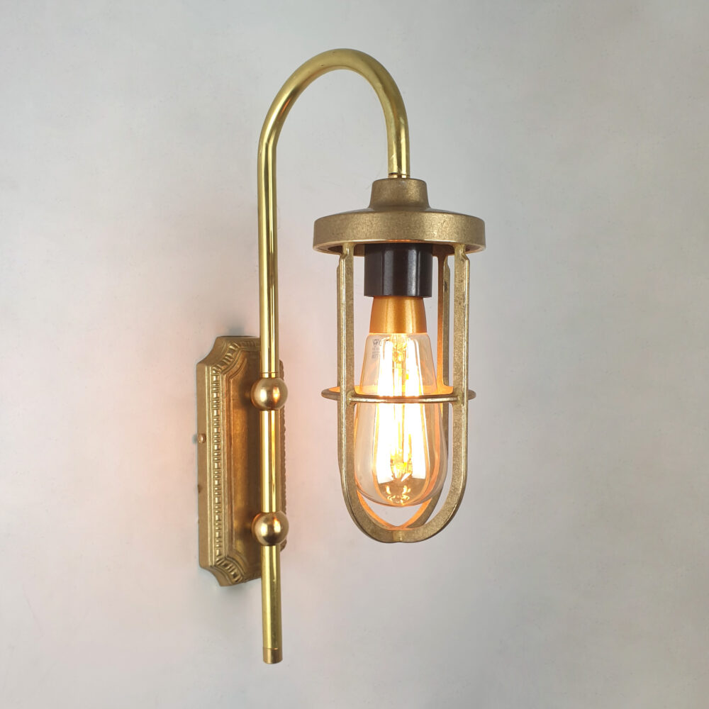 Brass Cage Wall Light Brochure