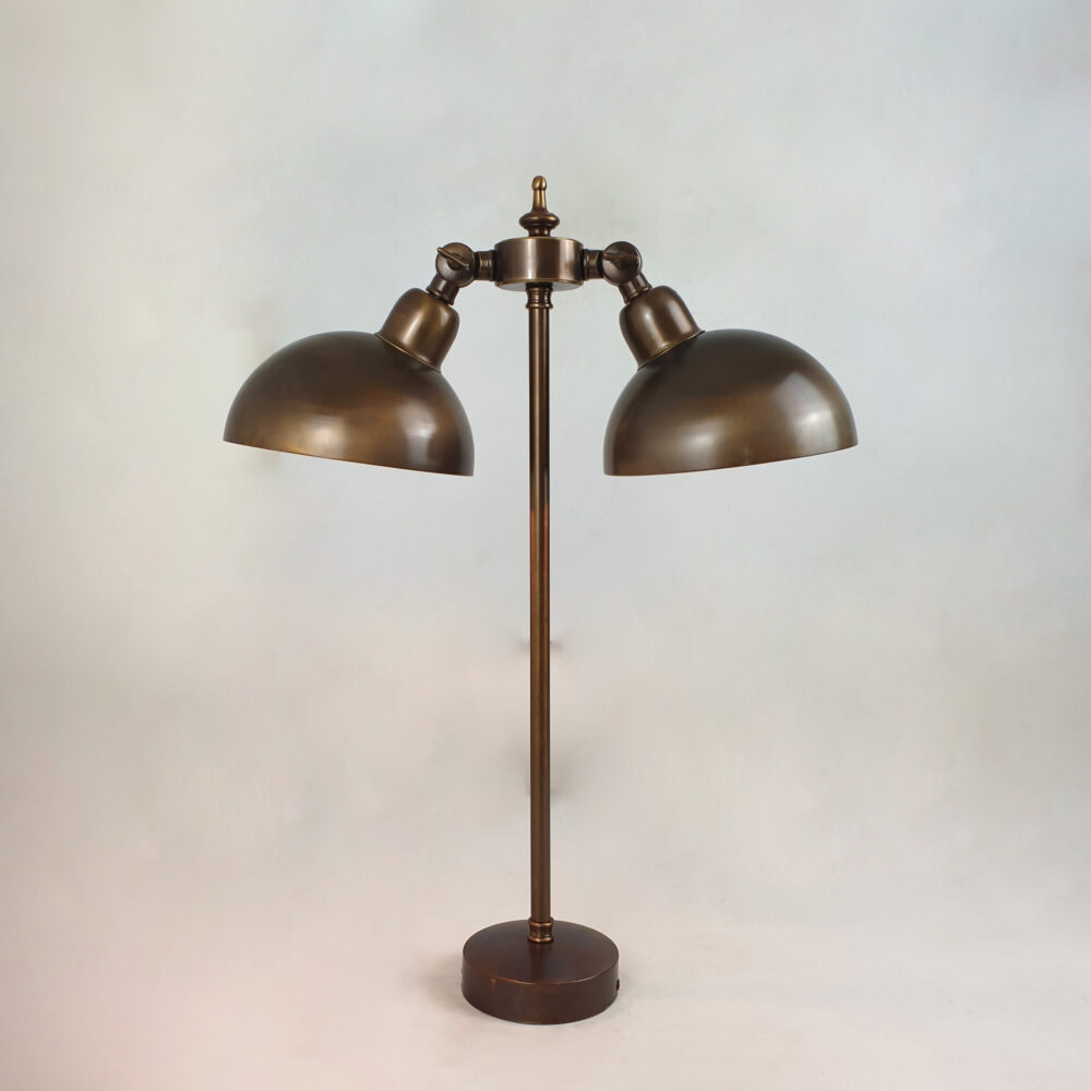 Distressed Brass Dish Table Lamp Brochure