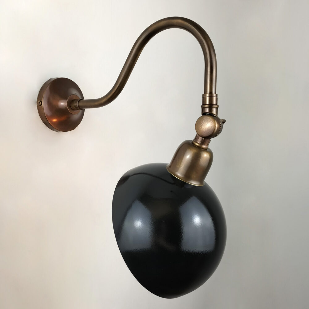 Adjustable Wall Light with Black Shade Brochure