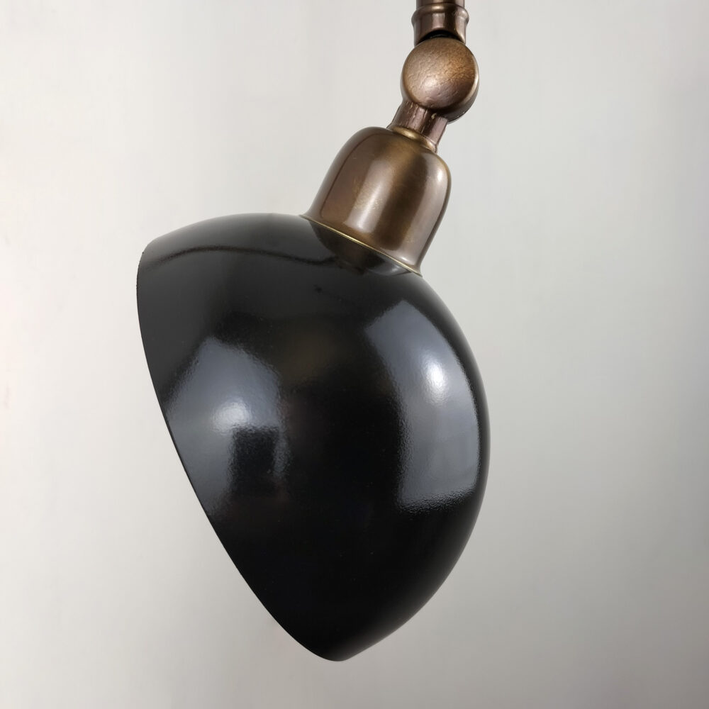 Adjustable Wall Light with Black Shade Brochure