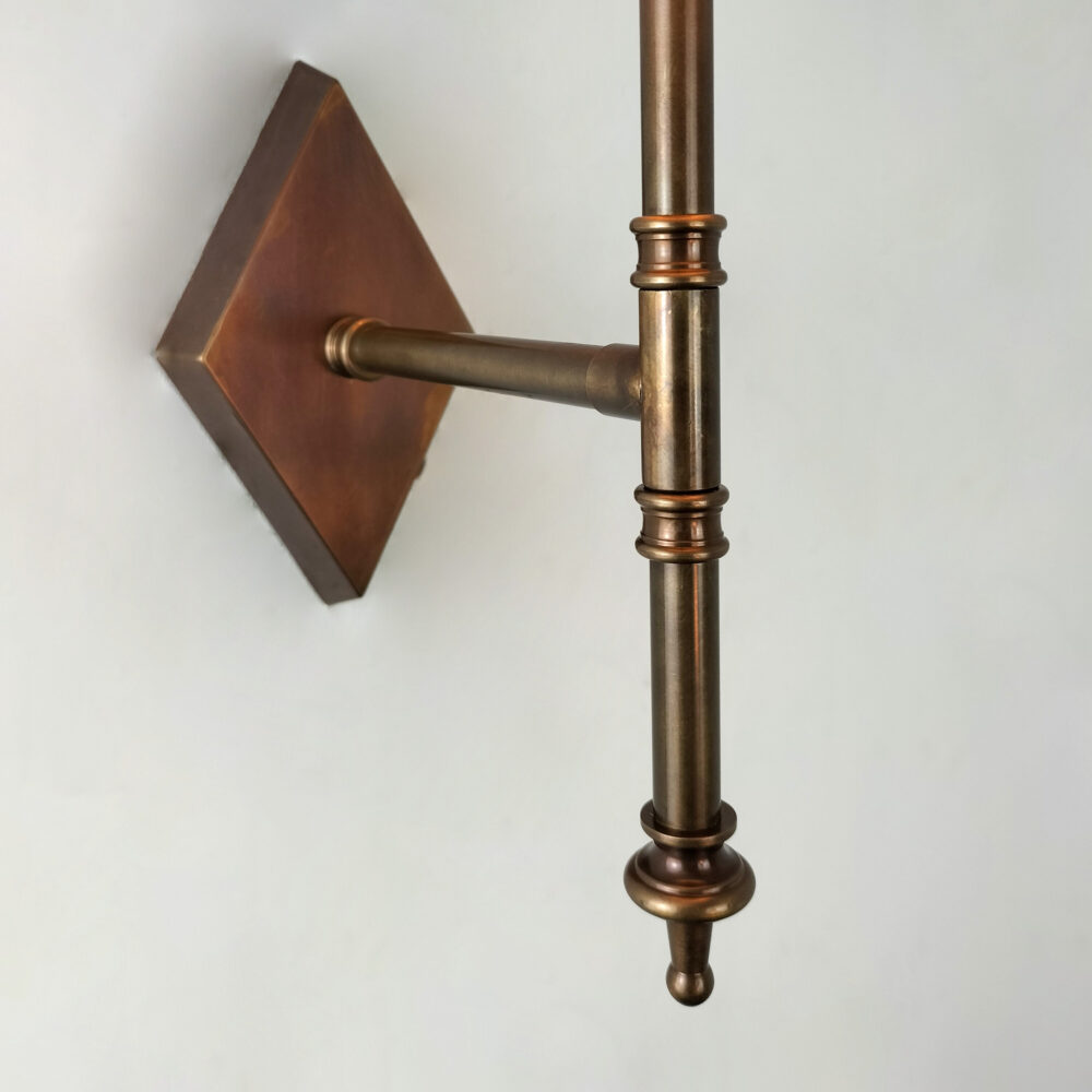 Brass Diamond Single Wall Light (Frame Only) Brochure