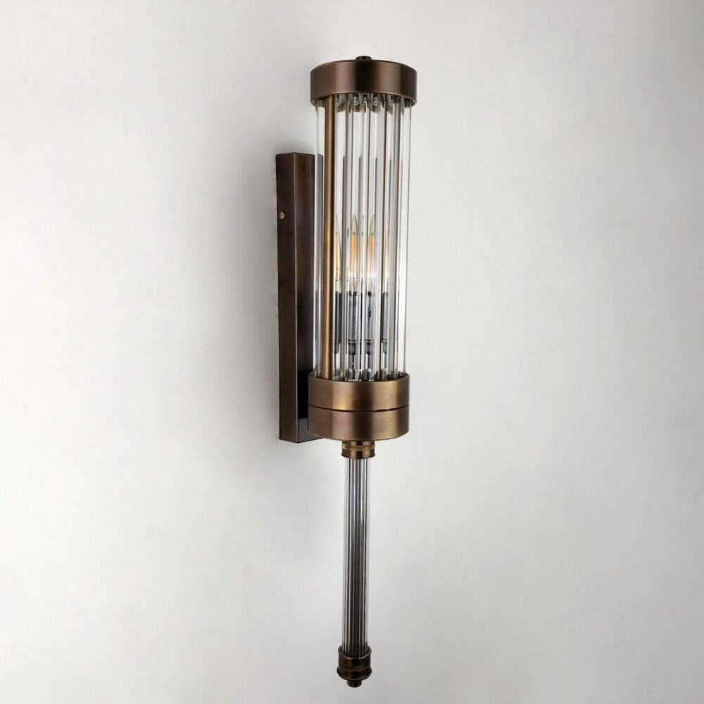 Brass Diamond Single Wall Light (Frame Only) Brochure