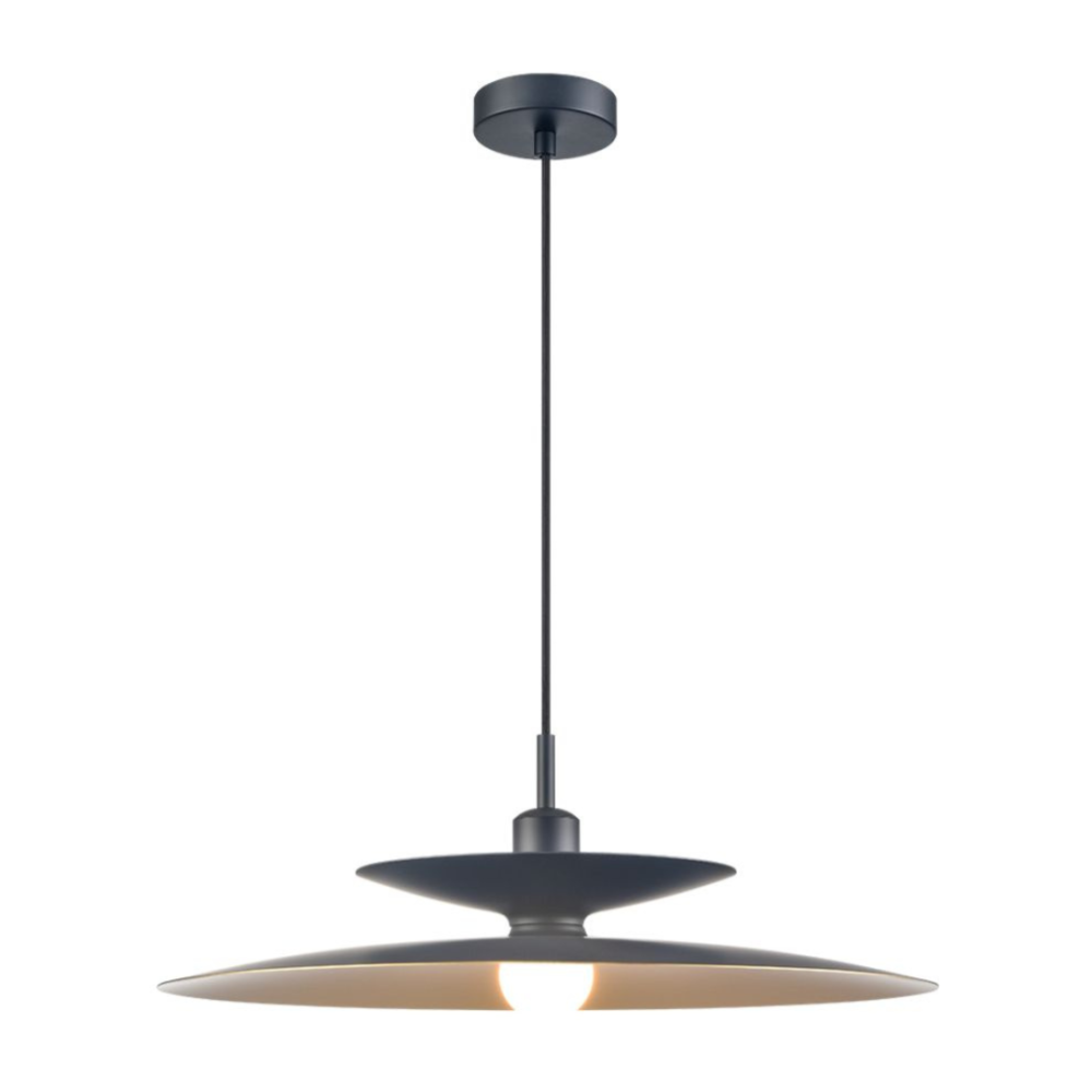 Matt Black 2 Tier Metal Pendant Ceiling