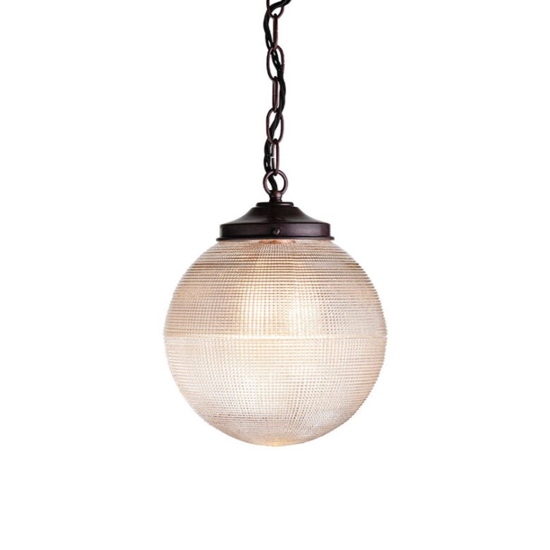 Large Opal Globe Pendant 500mm Ceiling