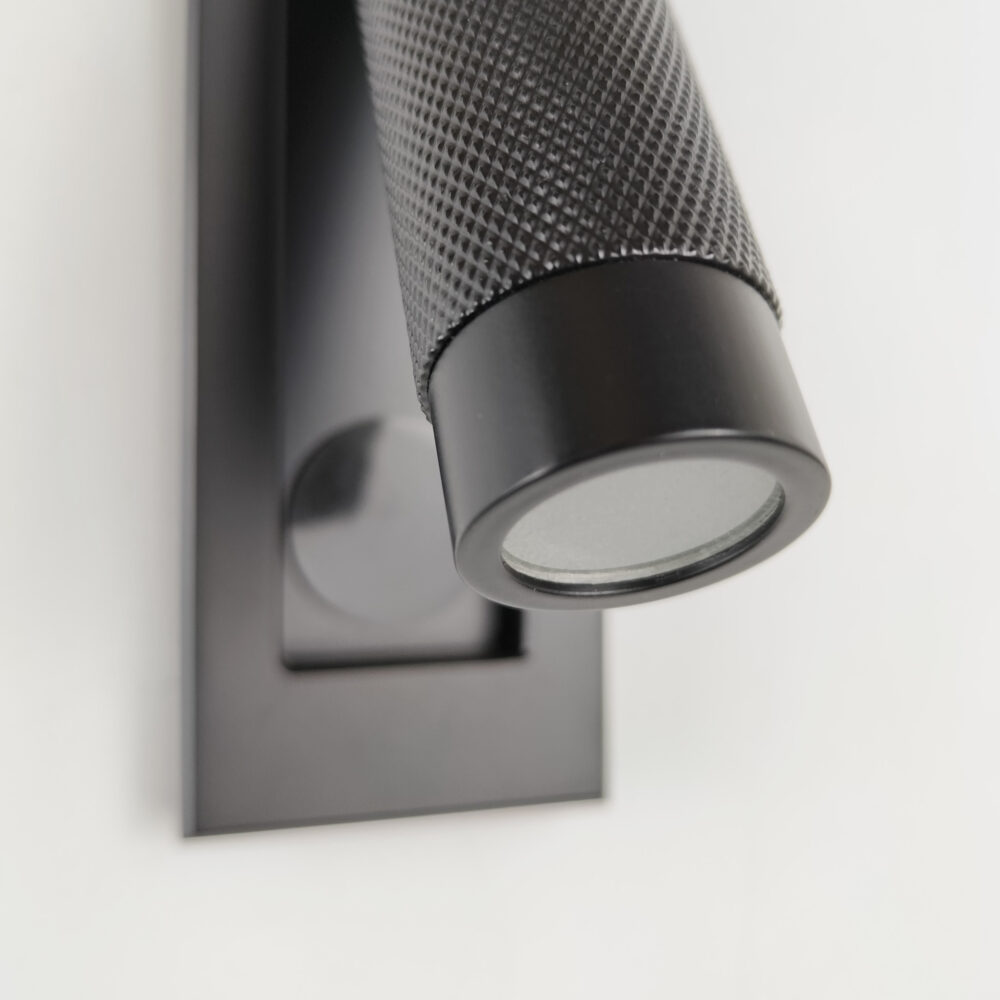 Recessed Knurled Hotel Reading Light Hotel