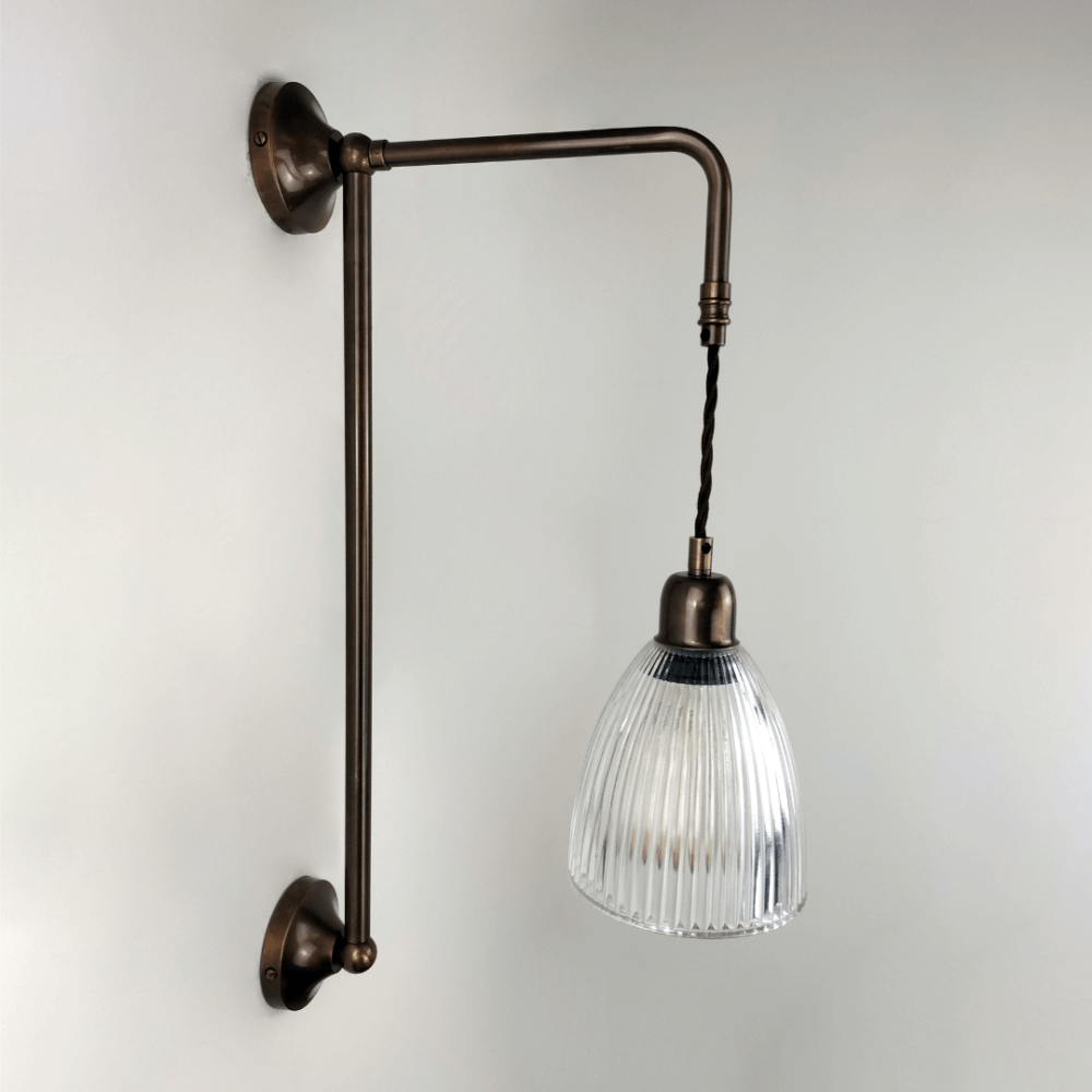 Industrial Wall Light with Prismatic Glass Brochure